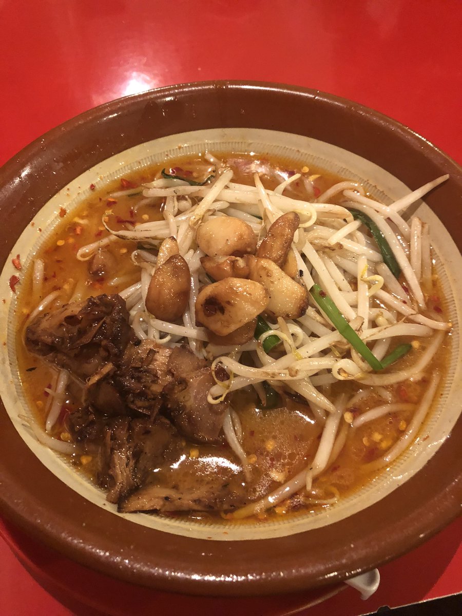 SAMRAITEAMBOSS's tweet image. ナイツーの晩飯👍
味噌スタミナラーメンと、ニンチャン抜群に美味かった👌