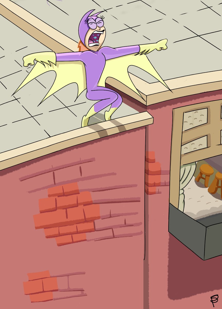 SteveComixs's tweet photo. I liked the design of Bat Girl in DC Super Hero Girls. #fanart #DCSuperHeroGirls https://t.co/D62udHjnt5