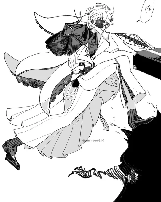 #ショウゾウ画 
🐙🦵 