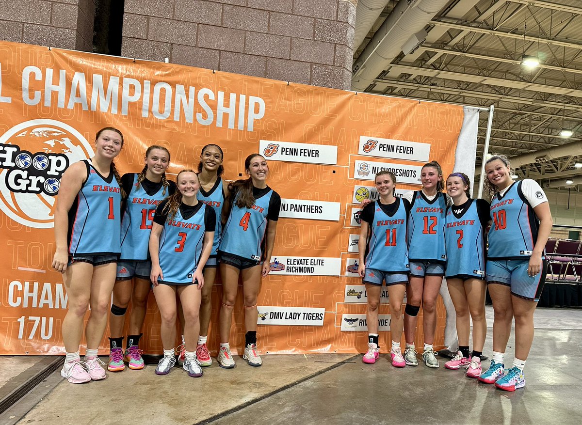 Kara Bacile (@kara_bacile) on Twitter photo Elevate Elite Richmond 2025 HGSL advances to the <a href="/hgsl_girls/">Hoop Group Girls</a> Elite 8 with a win over LI Lightening 2025 HGSL!
🔹Lila Donnelly ‘25: 15 pts
🔹Ava Fulkerson ‘25: 13 pts
🔹Hali Harris ‘25: 11 pts
Will face DMV Lady Tigers at 2:35pm on Court 8! #elevateelite #hgsl Elevate Elite Richmond 2025 HGSL advances to the <a href="/hgsl_girls/">Hoop Group Girls</a> Elite 8 with a win over LI Lightening 2025 HGSL!
🔹Lila Donnelly ‘25: 15 pts
🔹Ava Fulkerson ‘25: 13 pts
🔹Hali Harris ‘25: 11 pts
Will face DMV Lady Tigers at 2:35pm on Court 8! #elevateelite #hgsl