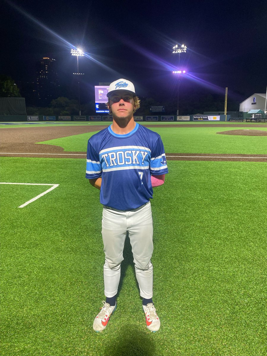 âFive Tool Texasâ (@fivetooltexas) on Twitter photo F: <a href="/Troskytexas/">Trosky Texas Baseball</a> Elite 3, HP Baseball 2027 Chavez 2
PoG: <a href="/ParkerNoye84887/">Parker Noyes</a> 2-2, 2B, 3 RBI
Pitcher: <a href="/Abkirklin/">Andrew Kirklin</a> 5 IP, 2K, 2H, 2R, 0 ER
Notable: Sam Harris 1-1, RBI, BB
<a href="/TravisTilley15/">Travis Tilley</a> 1-2, R F: <a href="/Troskytexas/">Trosky Texas Baseball</a> Elite 3, HP Baseball 2027 Chavez 2
PoG: <a href="/ParkerNoye84887/">Parker Noyes</a> 2-2, 2B, 3 RBI
Pitcher: <a href="/Abkirklin/">Andrew Kirklin</a> 5 IP, 2K, 2H, 2R, 0 ER
Notable: Sam Harris 1-1, RBI, BB
<a href="/TravisTilley15/">Travis Tilley</a> 1-2, R