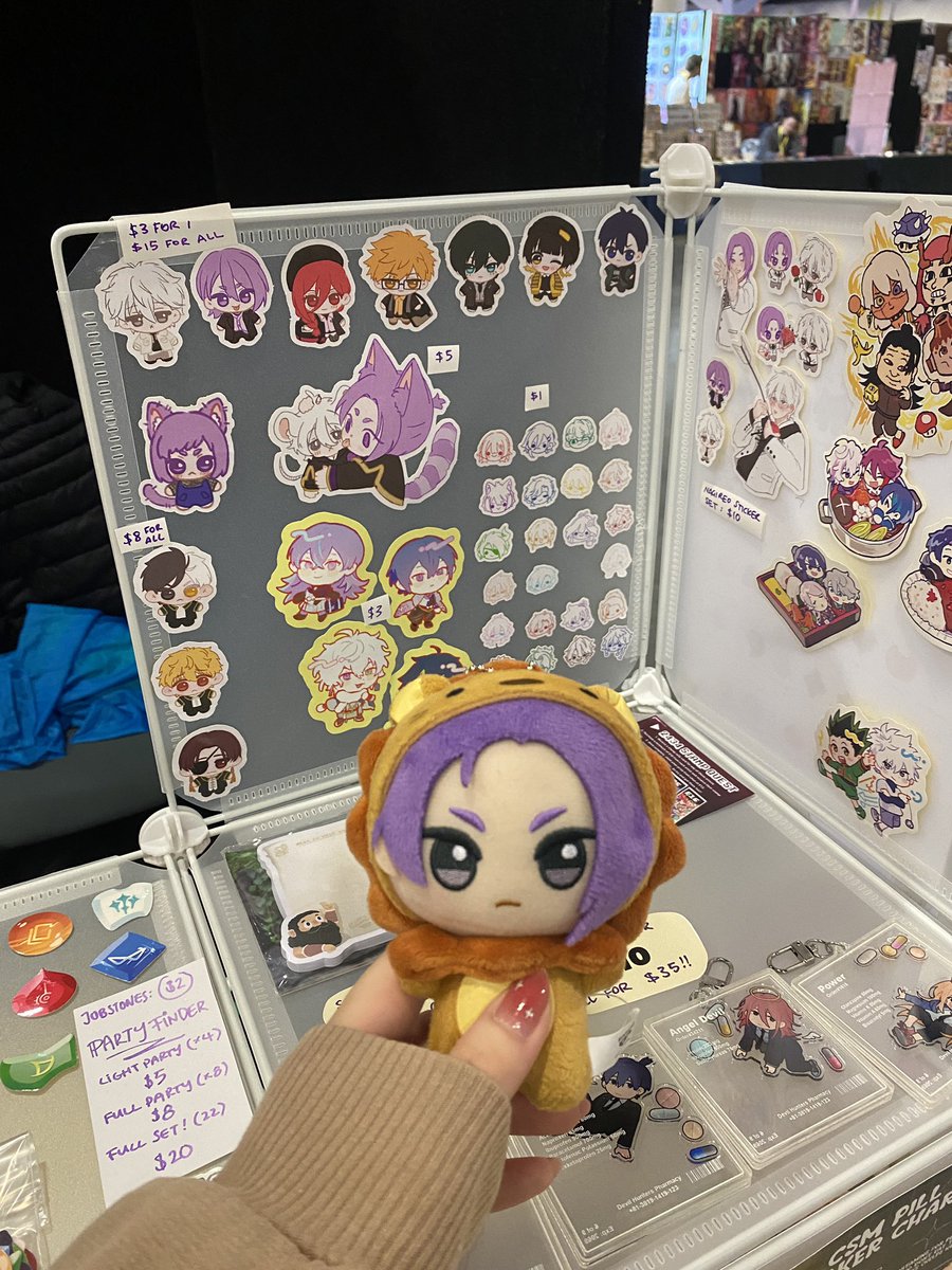 ME111ER's tweet photo. good morning day 2 wahu pls come see my nagireos 🥹 but also if anyone is interested in my blue lock stickers they’re running low 
#smashcon #smashcon2024 https://t.co/6BCheOwibO