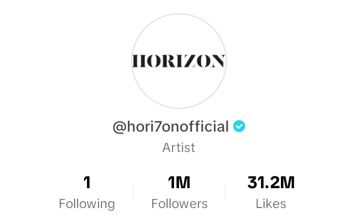 HORI7ON 1M T1KTOK FOLLOWERS

#DASHing1MTiktokHORI7ON
#HORI7ON #호라이즌 
<a href="/HORI7ONofficial/">HORI7ONofficial</a>