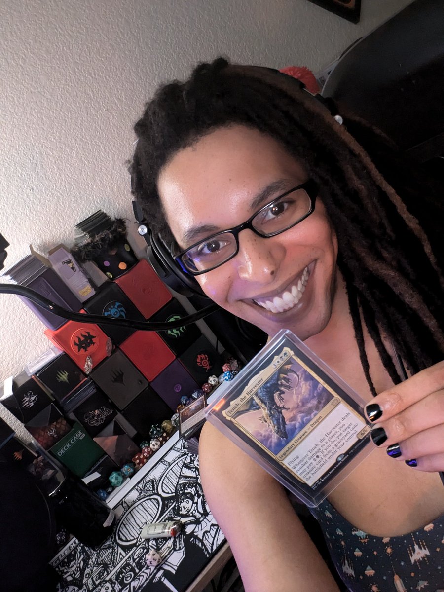 Back at it again with another <a href="/MTG_Lexicon/">MTG_Lexicon - The Dive Bar of MTG & DND</a> stream, gonna bonk em with a 6/6 flyer repeatedly 😇 come thru! 😘
twitch.tv/mtg_lexicon