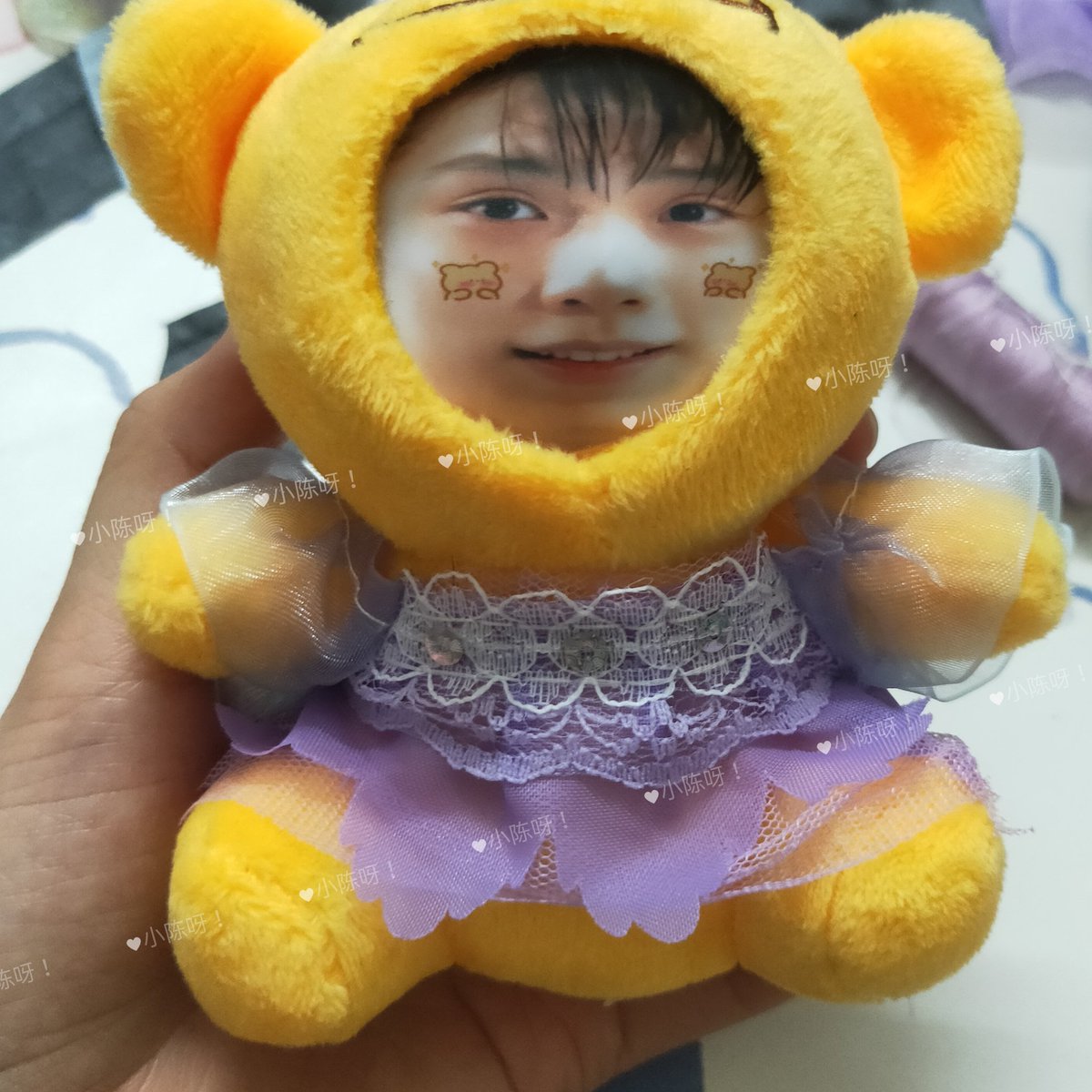 xioxiochn17's tweet photo. 手工DIY创作的崽崽娃衣😍
#羽生結弦 #YuzuruHanyu
#羽生結弦プロ2周年おめでとう 
#2ndAnnivHanyuProEra https://t.co/57X3JeQrKF