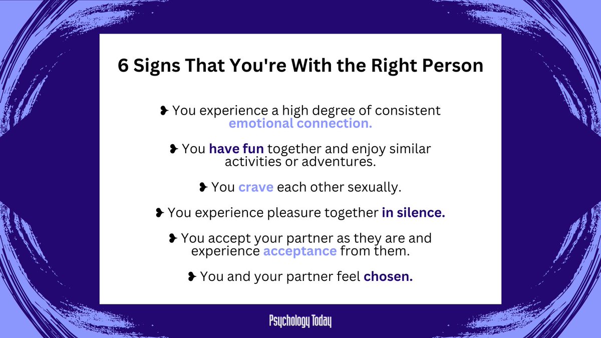 There probably isn't just one "right" person out there for you—but that's a good thing because it means building a strong relationship is up to you, not fate. Here's how to know when you've found it, writes <a href="/GregMatos/">Dr. Greg Matos</a> psychologytoday.com/us/blog/the-st…