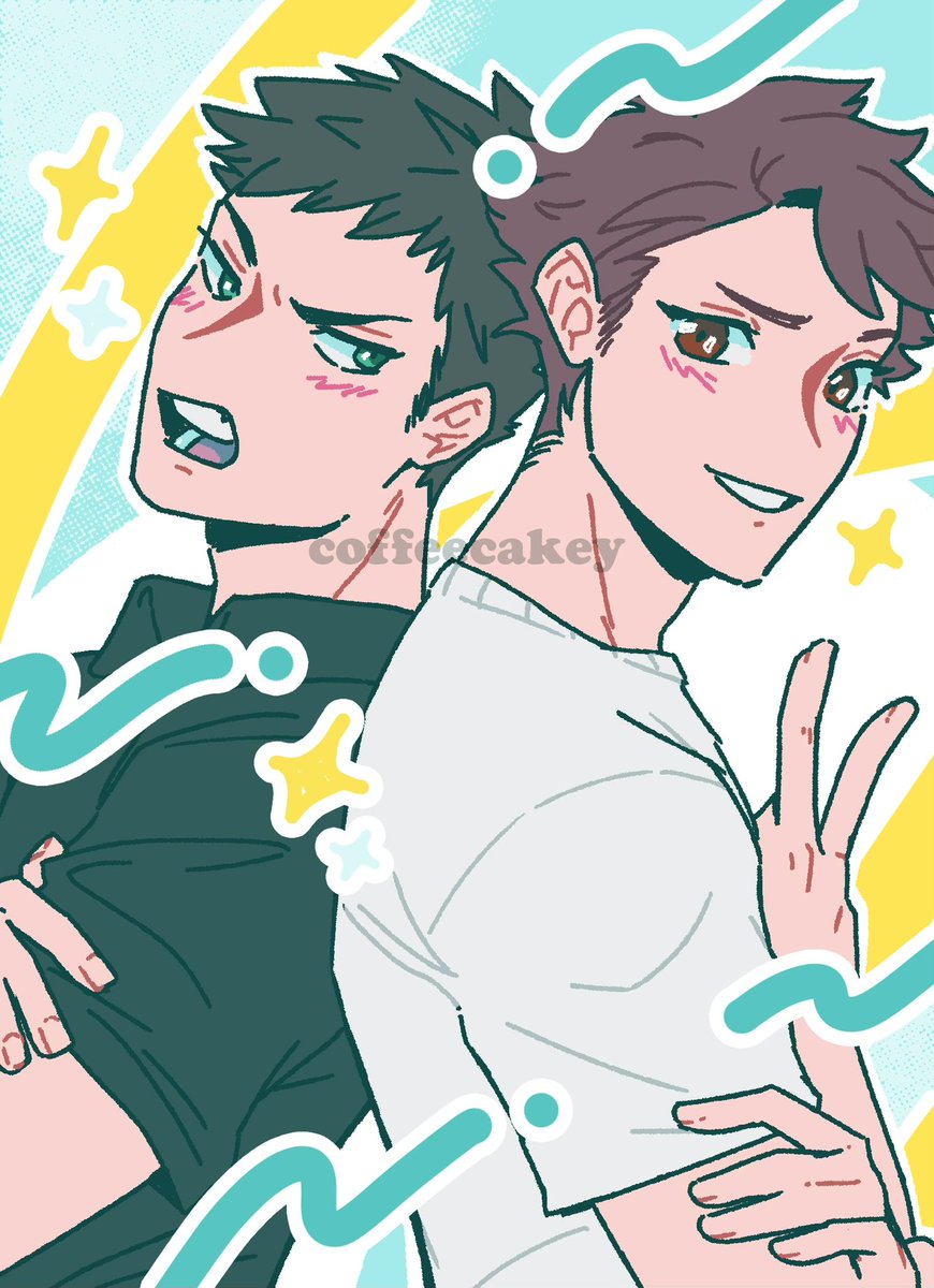 coffeecakey's tweet photo. happy birthday oikawa, you'll always be famous 🏐✨ 

 #iwaoiweek2024  #及川徹誕生祭2024 #oikawa #iwaoi https://t.co/2md1ZpWZ9c