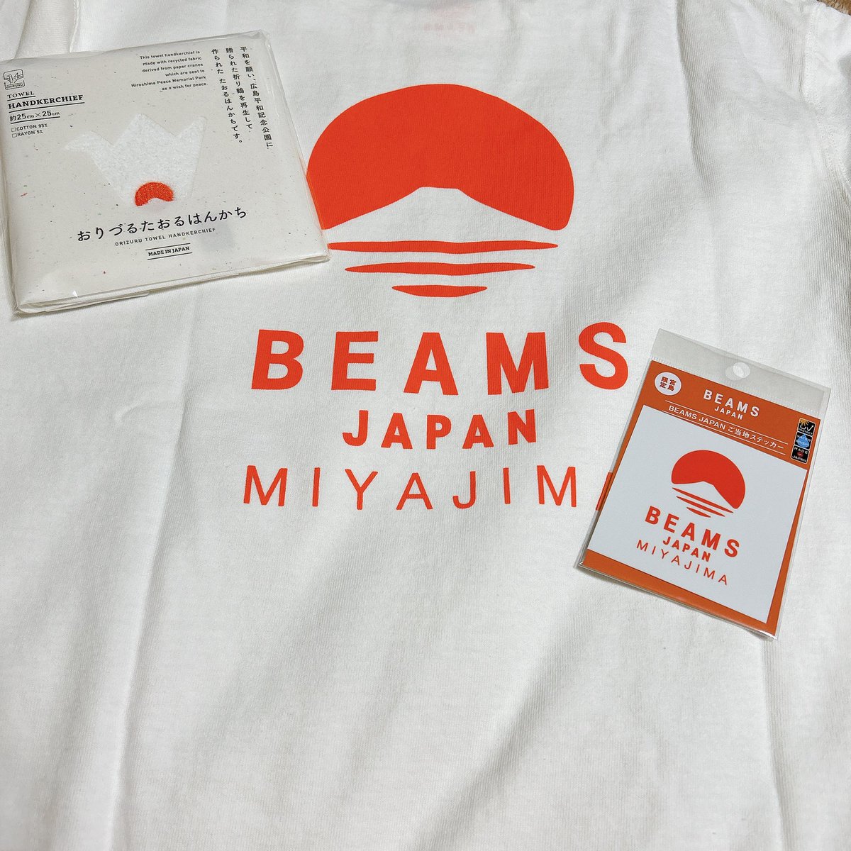 BEAMS JAPAN | 宮島限定Tシャツ XL miyajima Tシャツ from at Shop 