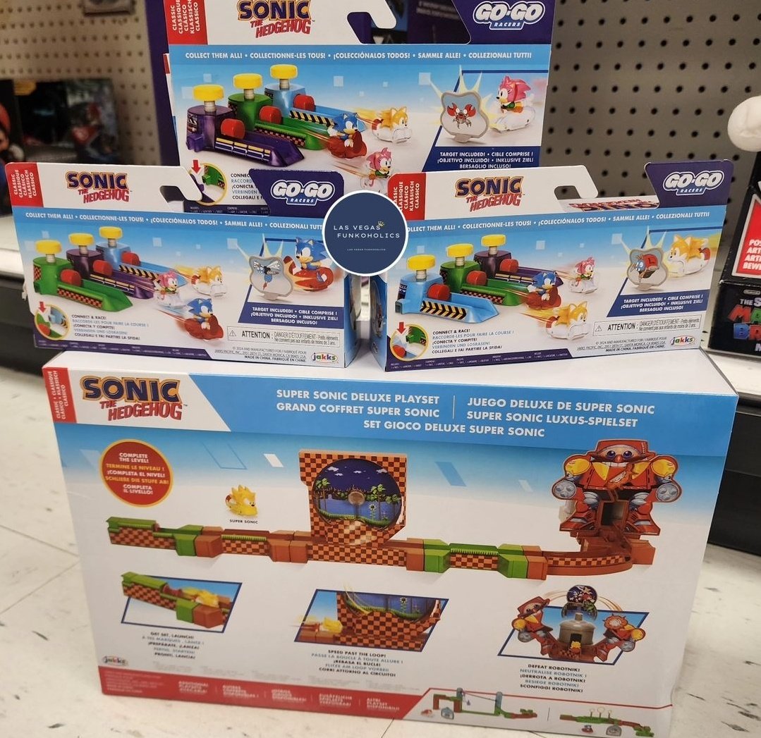LVFunkoholics's tweet photo. Spotted at 🎯 @JAKKStoys Sonic The Hedgehog Go-Go Racers. These look like a lot of Fun!

#sonicthehedgehog #target #sonicthehedgehogmovie #jakkspacific #targetrun #toy #toys #fyp  #targetfind https://t.co/ivTBJ5fAJt