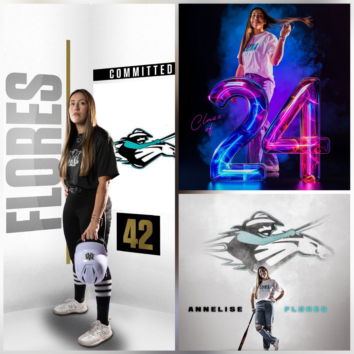 #AMNTXRfAMily join me in wishing 2024 <a href="/LunaSoftball/">RoughRidersoftball</a> commit Annelise "Sam" Flores Aka Sam I Am a very happy 18th birthday