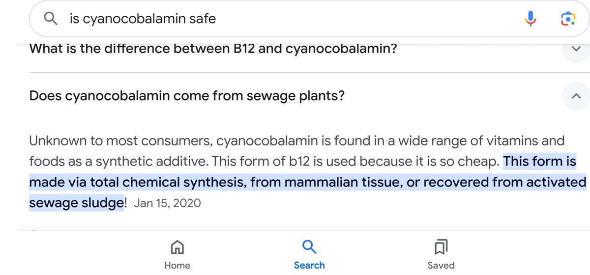 DJack1977's tweet photo. @shakeology Dear Shakeology, why do you use synthetic B12 in your product? I trusted you fully!! Then I find this out. Cyanocobalamin is toxic waste!! I'm finding that alot of companies are using this ingredient. It sickens me!!!! Shame on you https://t.co/bBZu2NkgoW
