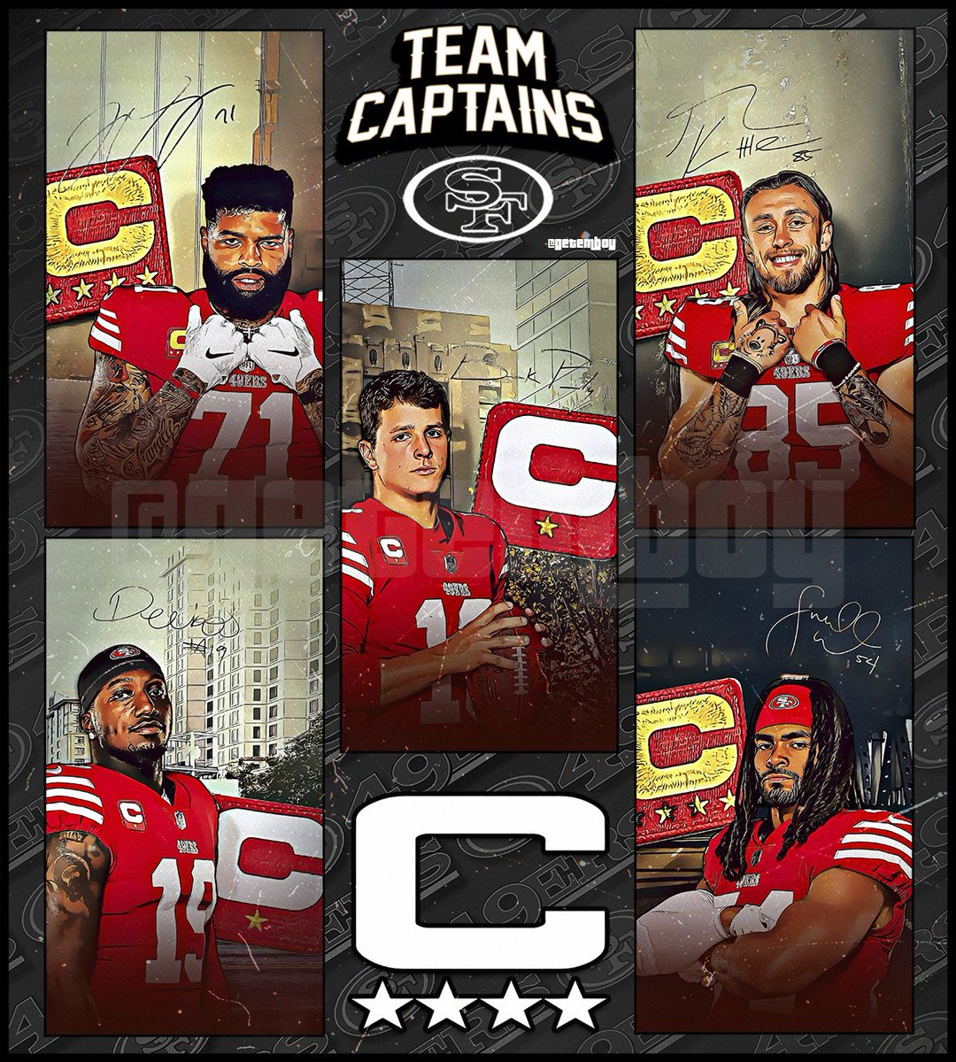 Team Captain's #49ers #FTTB