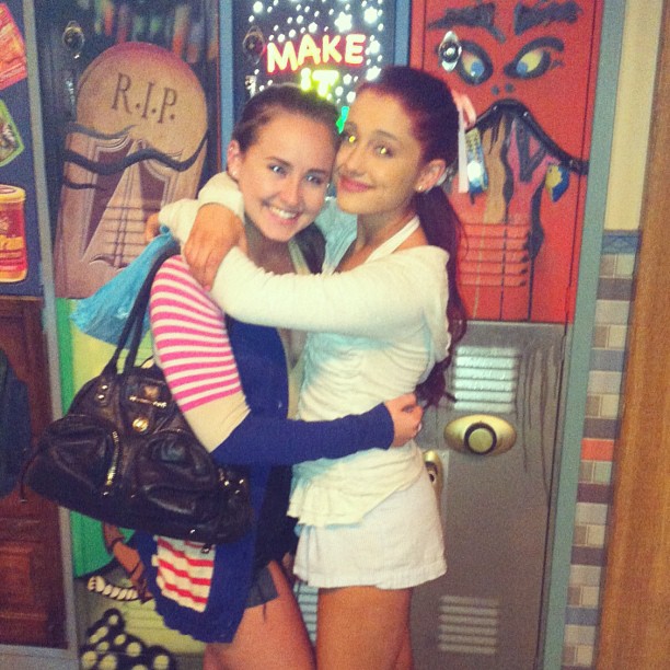 throwbacksofag's tweet photo. alexa via instagram post 12 years ago today with "Hi :) #best #love #happy #bff #la #allsmiles #hugs #hugyourbestfriendday #cheesy #butwhatever #victorious #makeitshine @arianagrande "(20th july 2012) https://t.co/XYodScJtov