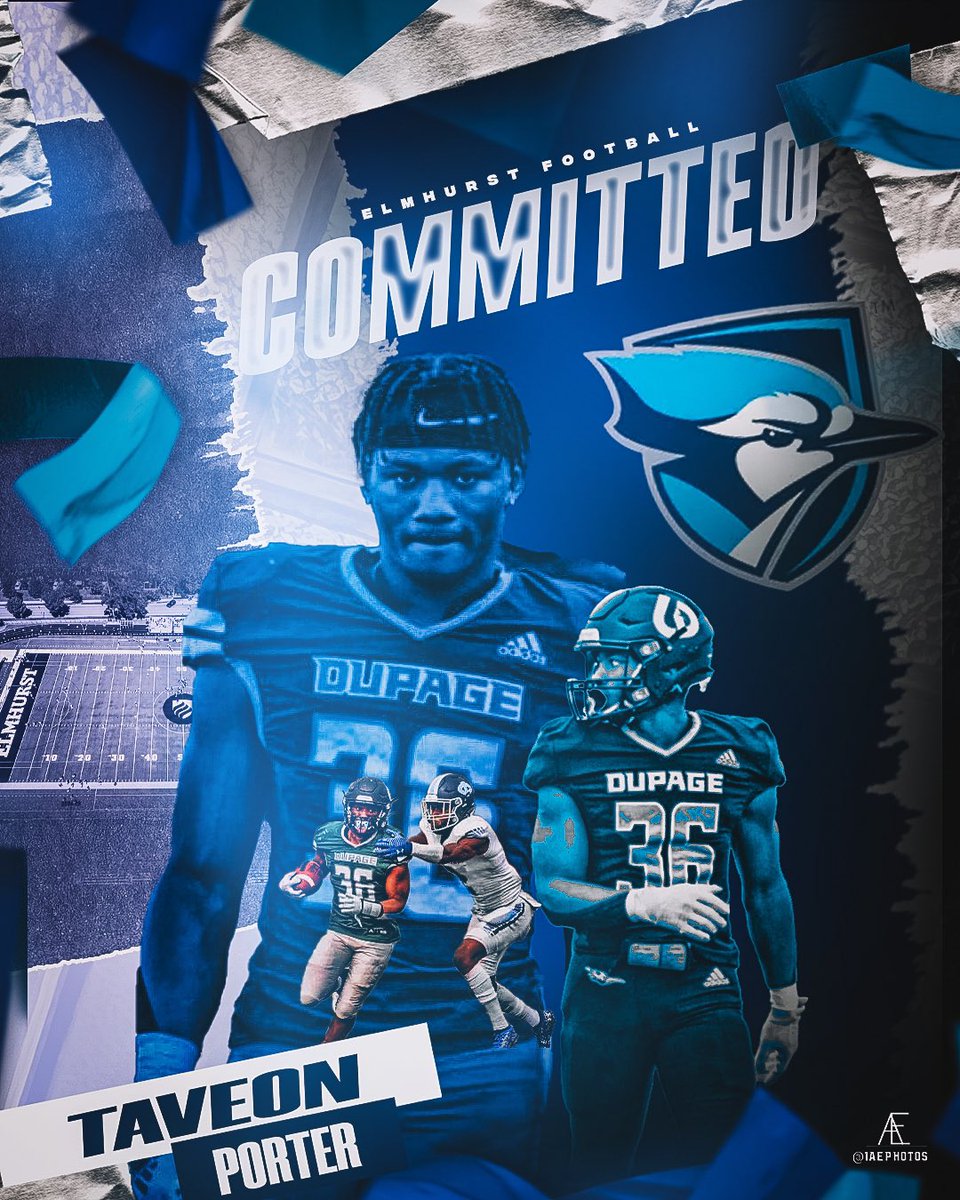 taveon “turbo”porter (@porter27taeveon) on Twitter photo All Glory to god that I’m Committed to <a href="/elmhurst_u/">Elmhurst University</a> to play fb and further my education <a href="/ElmhurstU_FB/">Elmhurst University Football</a> <a href="/CoachFurco7/">Joe Furco</a> @CoachMurray_EU All Glory to god that I’m Committed to <a href="/elmhurst_u/">Elmhurst University</a> to play fb and further my education <a href="/ElmhurstU_FB/">Elmhurst University Football</a> <a href="/CoachFurco7/">Joe Furco</a> @CoachMurray_EU