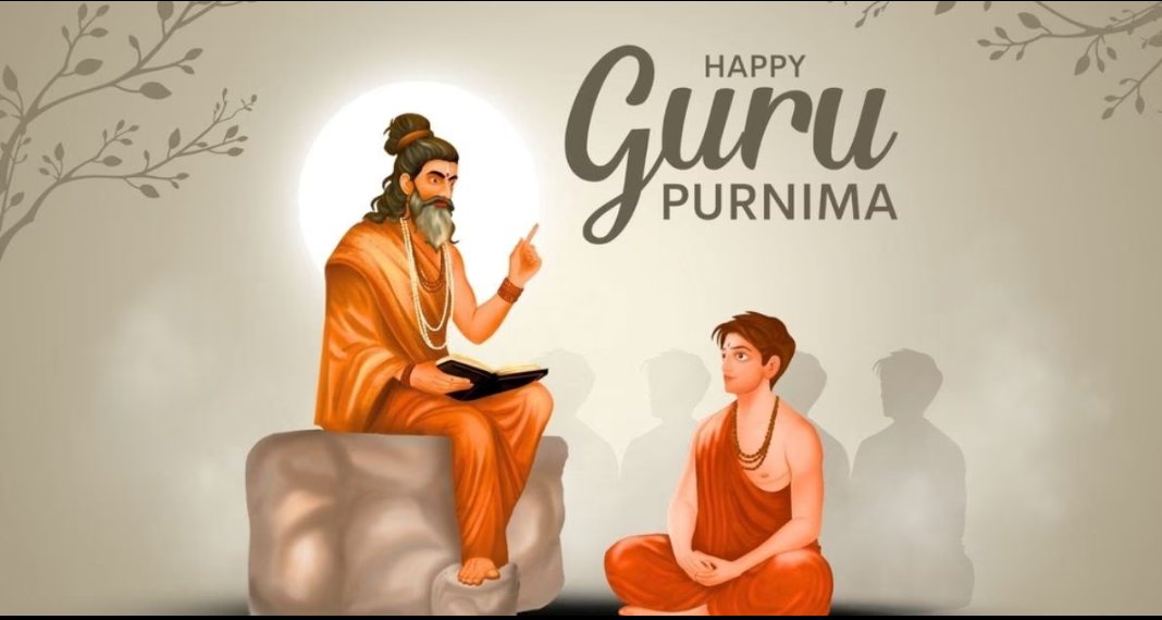 JodhaParvat's tweet photo. गुरू ब्रह्मा गुरू विष्णु,
गुरु देवो महेश्वरा 
गुरु साक्षात परब्रह्म,
तस्मै श्री गुरुवे नमः ।।
गुरू पूर्णिमा की हार्दिक शुभकामनाएं 🙏🙏 https://t.co/QfvfpnWrEA