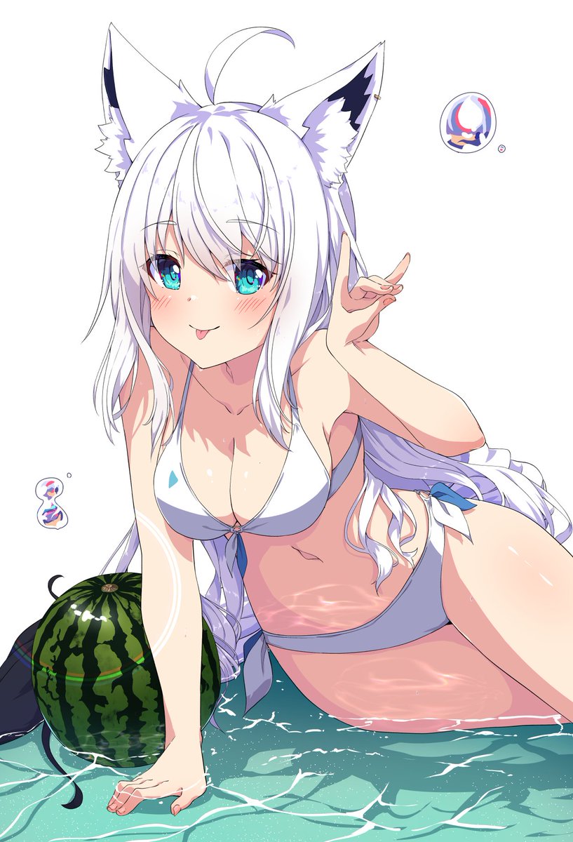 フブキ「#絵フブキ 」|水瀬なみ🌊のイラスト
