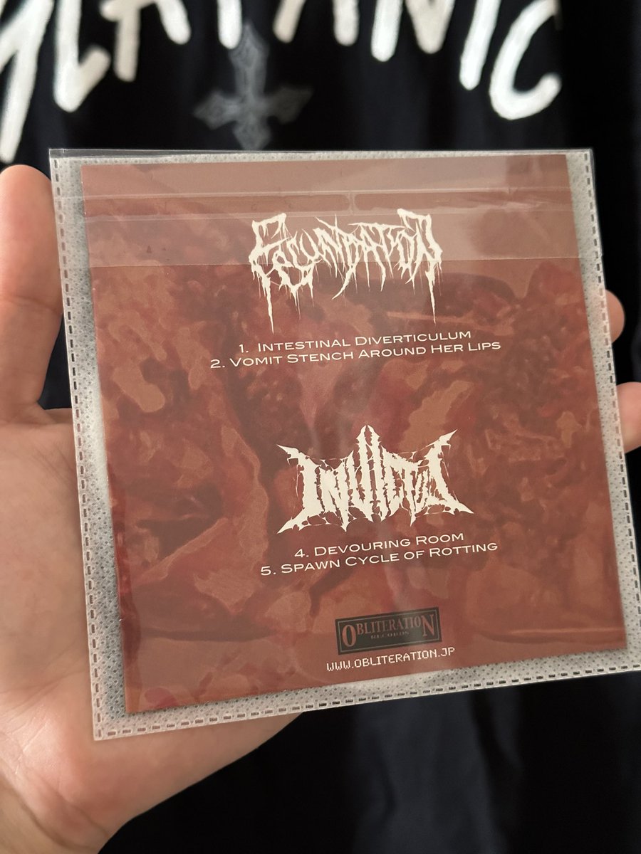 shishineko44225's tweet photo. #Nowplaying
#FECUNDATION🇰🇷
#INVICTUS🇯🇵
#Split
FECUNDATIONはINVICTUSともsplitを出しとるのでありますぞ!!🤘🏻👹💥 https://t.co/XQPyFzXFqF