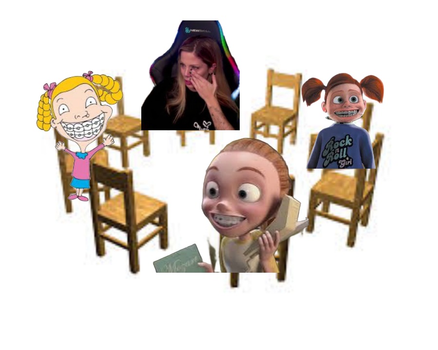 Biyin y sus tres fans organizándose para tirarle haré a un chico