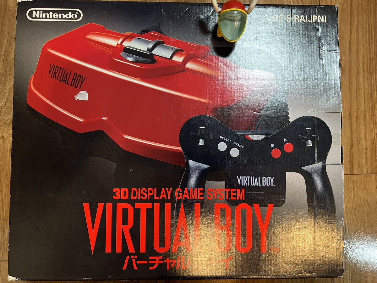 UnFreeMan_'s tweet photo. ところで本日7/21はバーチャルボーイの生誕日です バーチャルボーイを讃えよ 立体視を崇めよ https://t.co/xuXeThesK2