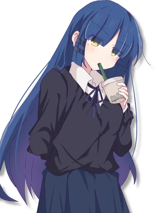 ストレートロングの山田リョウ 