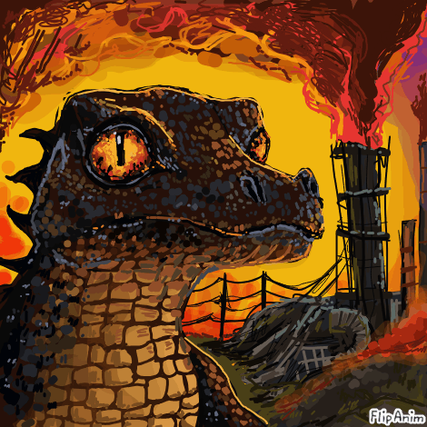 gliiese710's tweet photo. drawing is fun! #petrodragonicapocalypse #kinggizzard #flipanim https://t.co/SqX9nyVLc6