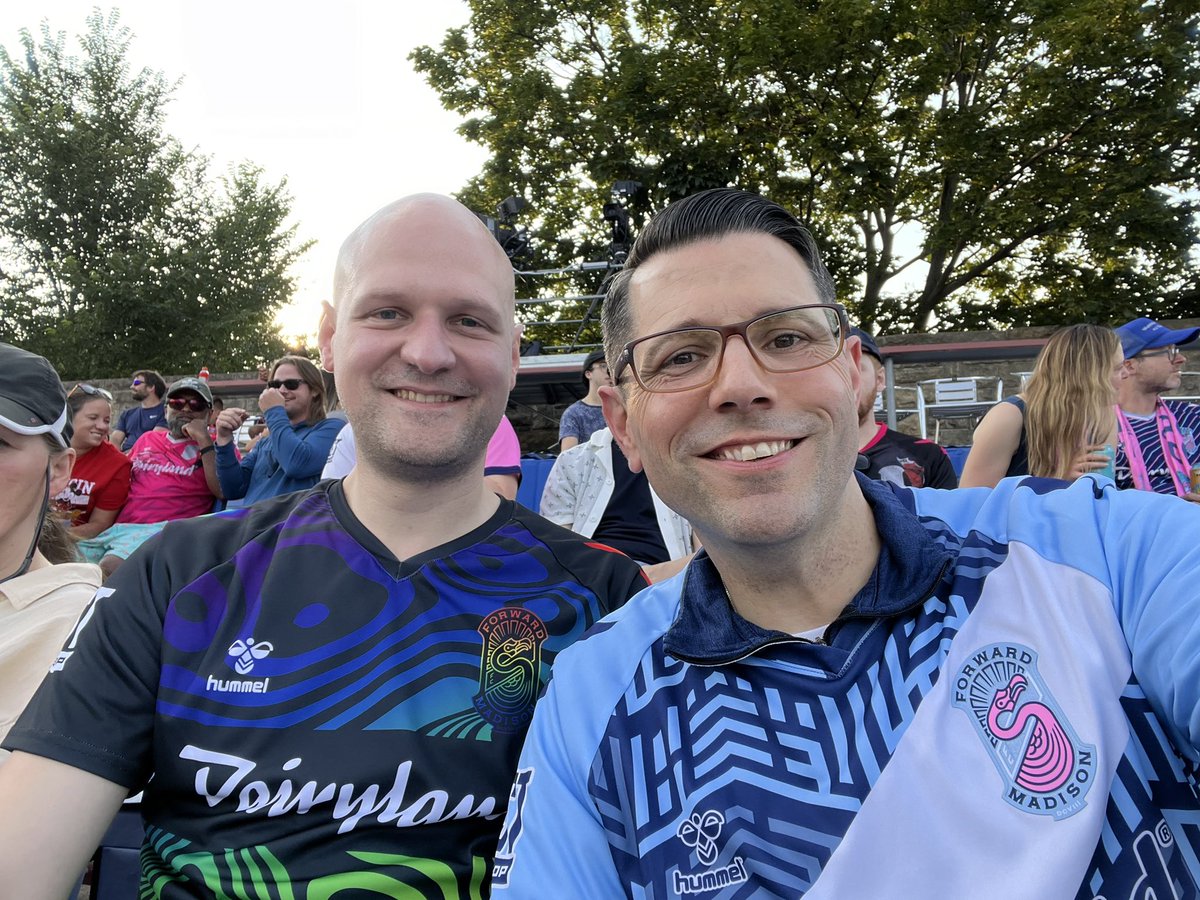 JWDuncan's tweet photo. What a night! 🌟 Had an amazing time watching @forwardmadisonfc play. The energy in the stadium was electric and the game was intense. So proud of our team! Can’t wait for the next match! 🦩⚽️ #ForwardMadison #GreatNight #SoccerLove #FlockTogether #madisonwi https://t.co/NlV5Ov7zuU