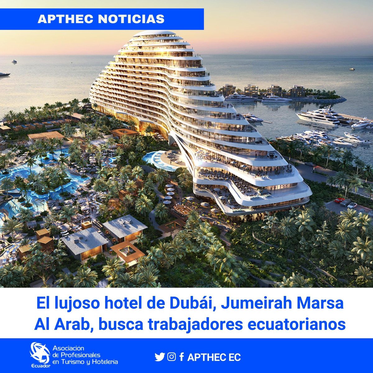 Los interesados en postular deberán ser profesionales en los sectores de hotelería y turismo o tener experiencia en esos campos. 

¿Dónde aplicar?
Los interesados deben registrar su hoja de vida en inglés en este enlace phrsrecruitment.com/jobs-ecuador/