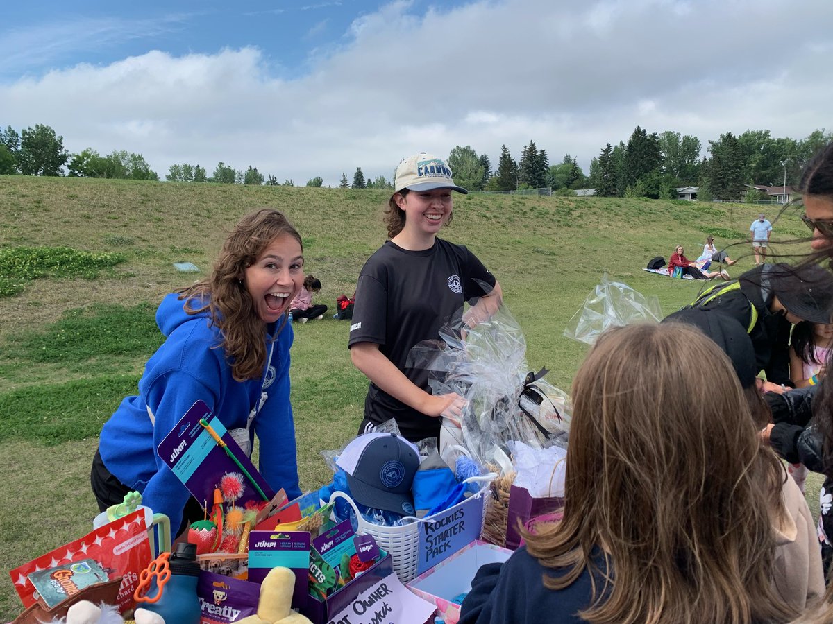 SoccerTechYYC's tweet photo. Thank you to everyone that joined us for our stampede for girls event this past weekend! We have contacted all the raffle winners but there is only one basket that has not been picked up if this is your ticket contact coaching@rockiessoccer.ca to claim your prize 🏆 https://t.co/zc7llwAqSs