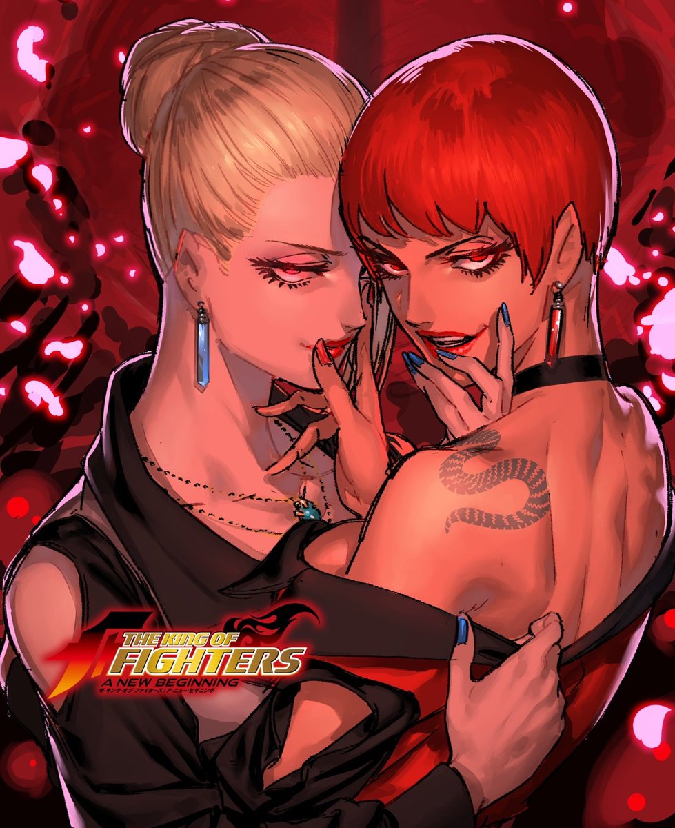 _kikimari_'s tweet photo. Lesbian henchwomen might be the best trope of all time. it never fails to hit https://t.co/mvUuKLgbve