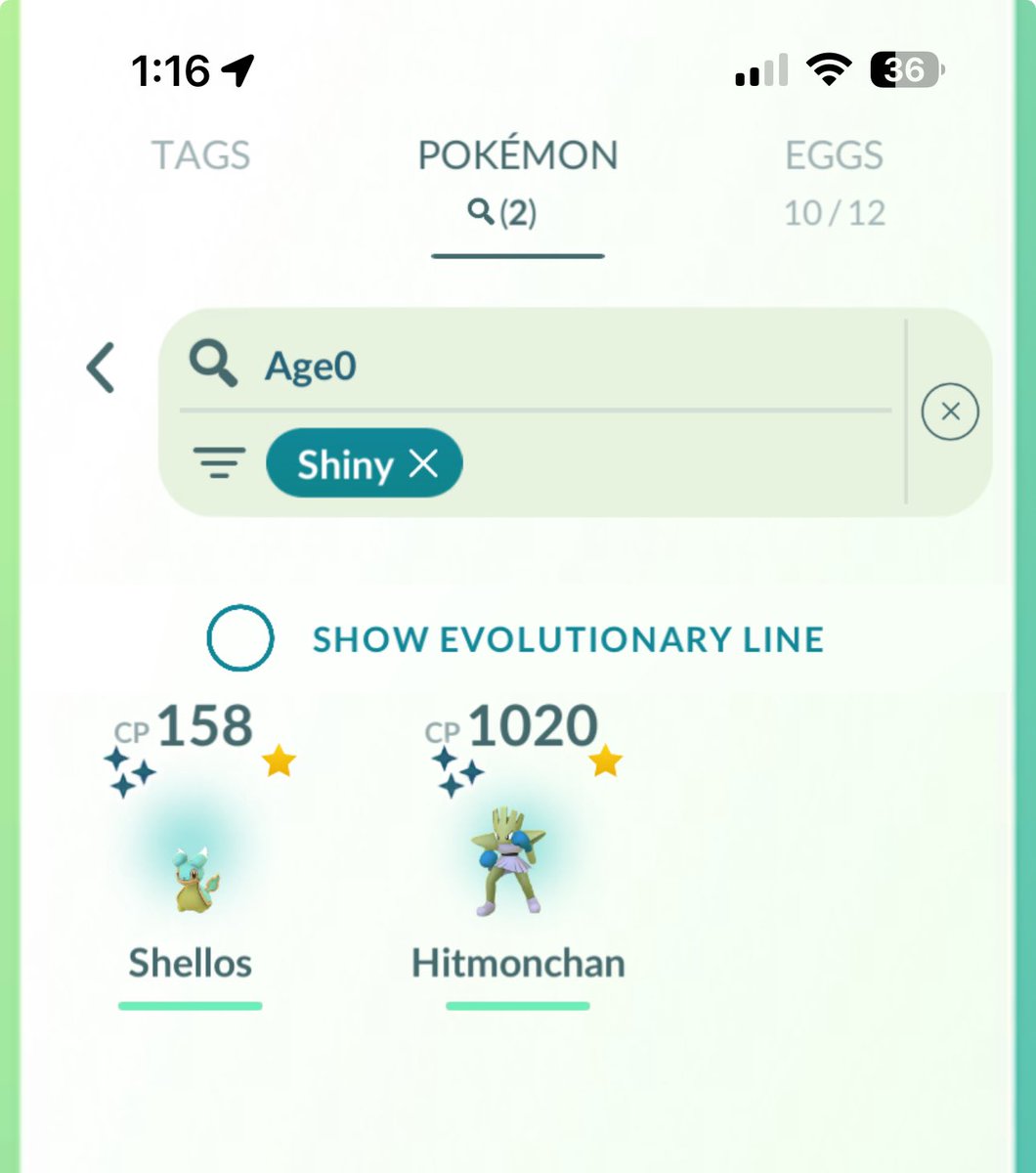 SmileThippy's tweet photo. Shiny By Poke GoPlus +𝓛ᰔ𝓥𝓔(៸៸>⩊<៸៸)~♡ 💚🤍
#ShinyShellos
#ShinyHitmonchan
#PokemonGO🇦🇺🧢🫶🏼 https://t.co/OVXqv1OVnl