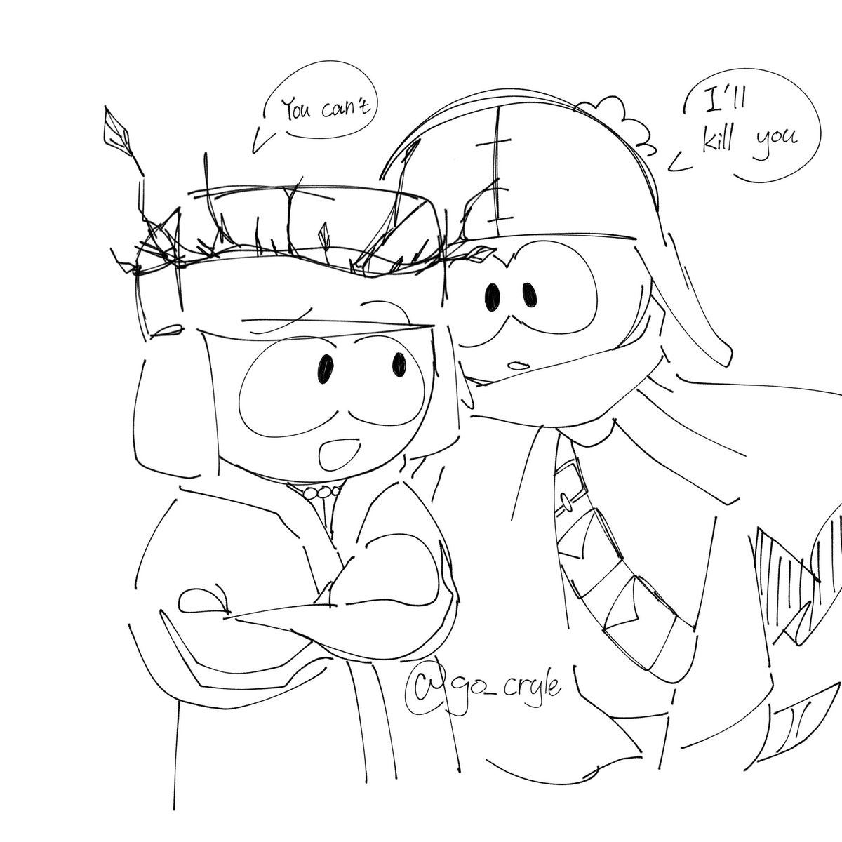 Long time no see!!😭😭
#SouthPark #sptwt
#cryle #spcryle #craigxkyle