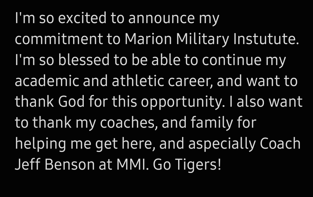 So excited! Thank you <a href="/Mmitigerssoftba/">MMI Softball</a> !