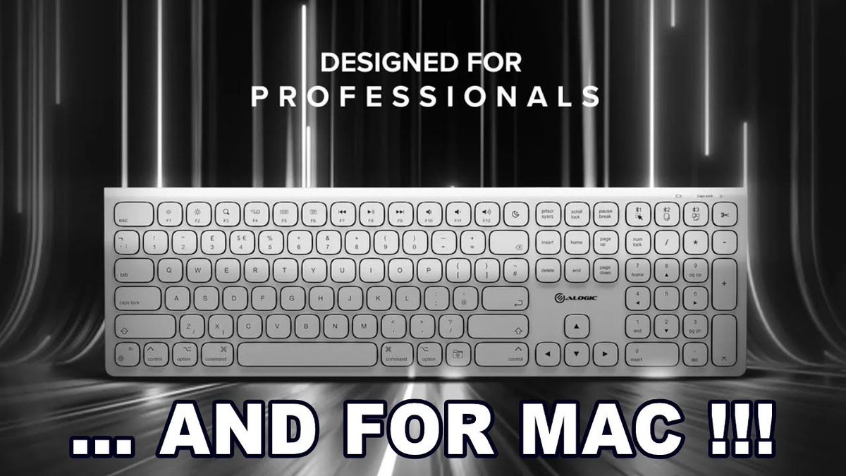 geekanoids's tweet image. #ALOGIC Echelon USB-C Wireless Keyboard for MacOS Review youtu.be/cBPQeAMl7oc