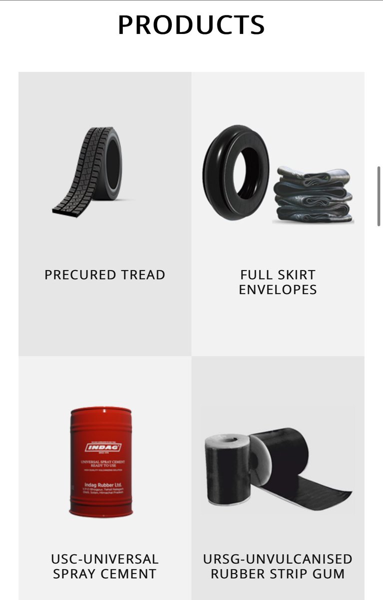 Anvith_'s tweet photo. 1/3
TIRE 🛞 Retread + Recycle ♻️ + BESS + EV 🔌🪫🔋
#Indag #IndagRubber “INDIA’S MOST TRUSTED RETREAD 🛞”
🛞 Precured tread rubber for truck bus, LCV, passenger vehicles' tyres, off-road tyres to bonding cushion gum, rubber cement and envelopes.
@BaluGorade @jagadeesh467 https://t.co/Ki2yB6NvuM
