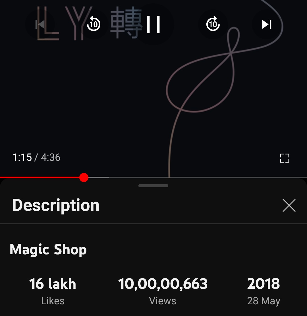 ariforjhope's tweet photo. @BTScener IT DID!
CONGRATULATIONS BTS
BTS BTS BTS
#MagicShop100M #BTS
#방탄소년단 https://t.co/UPVW9JGQVN