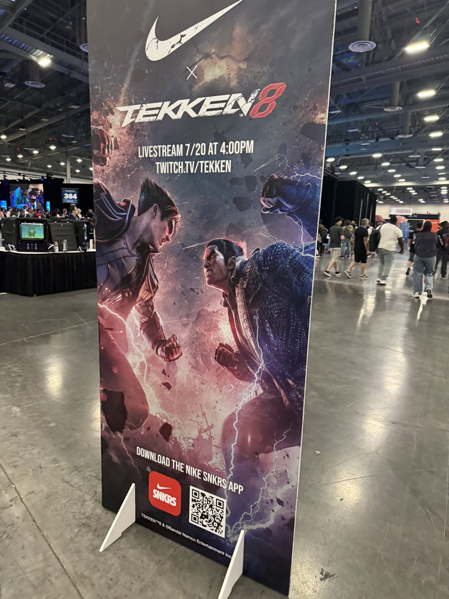 Tasty_Steve's tweet photo. GOT’EM #TEKKEN8 #foamposites @Nike still available too!! can’t wait to wear them!! https://t.co/URd9YFtwUM