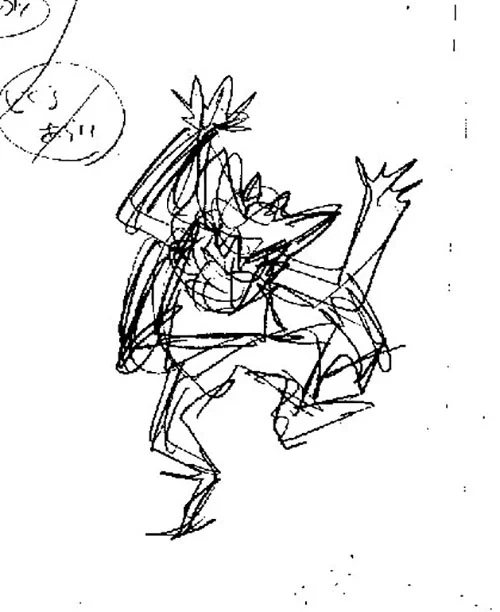 #このタグを見た人はラフ画とその完成絵を見せる #これがこうなる選手権 #これを見た人はピンクの入った画像を貼れ #このタッチ #びっくりサタン