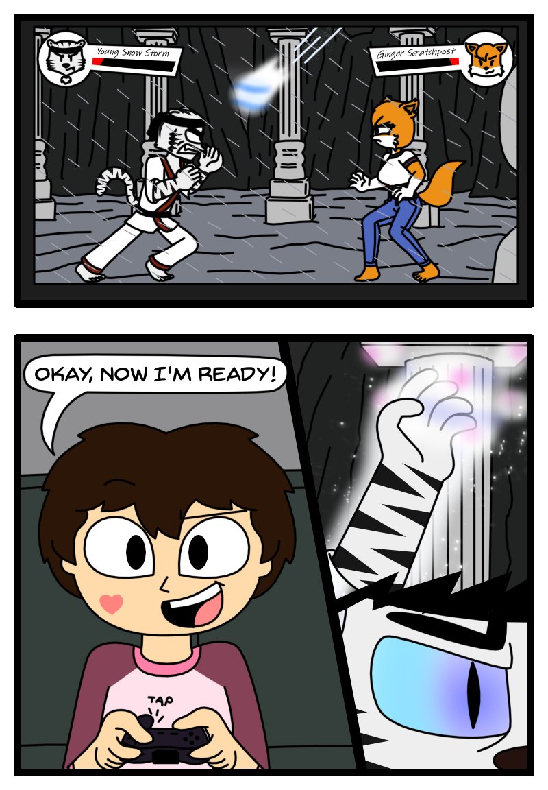nugapug's tweet photo. Puzzled Piece Number 21 Video Game Night
#FourthlyPuzzled #PuzzledPiece #Webcomic #Webcomicartist #digitalart #DigitalArtist #Videogame https://t.co/tD8Kji7Okt