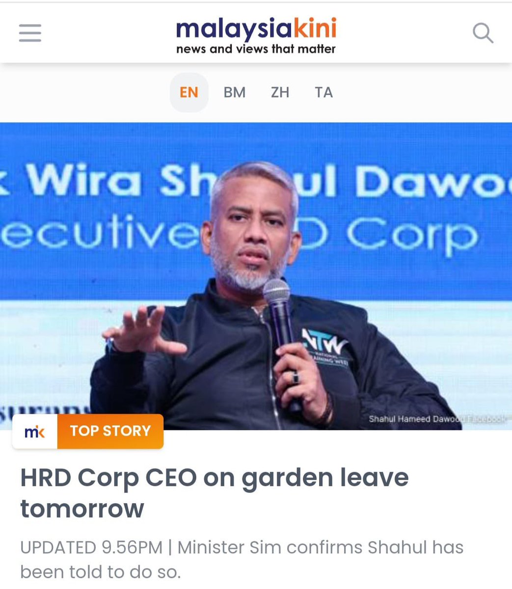 NaratifRakyat's tweet photo. Bestnya.
#Untunglah bila kena siasat zaman #MalaysiaMADANI, Menteri @scheekeong hanya bagi cuti dengan gaji RM64,000 sebulan masih masuk bank. Masyuk oh!
#HRDCorpScandal
ps. Garden Leave ni untuk wayang je ke? https://t.co/cbqUo2euhb