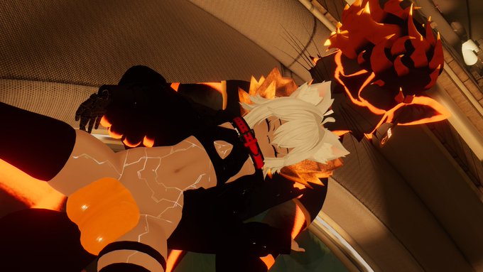 Filling this femboy&rsquo;s pussy with my knot! Some hot furry femboy on human femboy action ! https://t.c