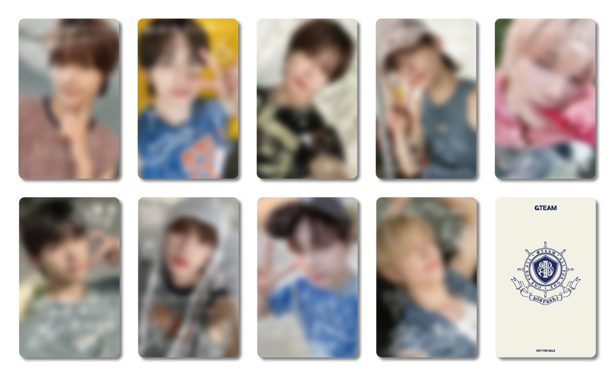 2024年8月7日(水)発売の&TEAM 2nd SINGLE「青嵐 (Aoarashi)」の発売を