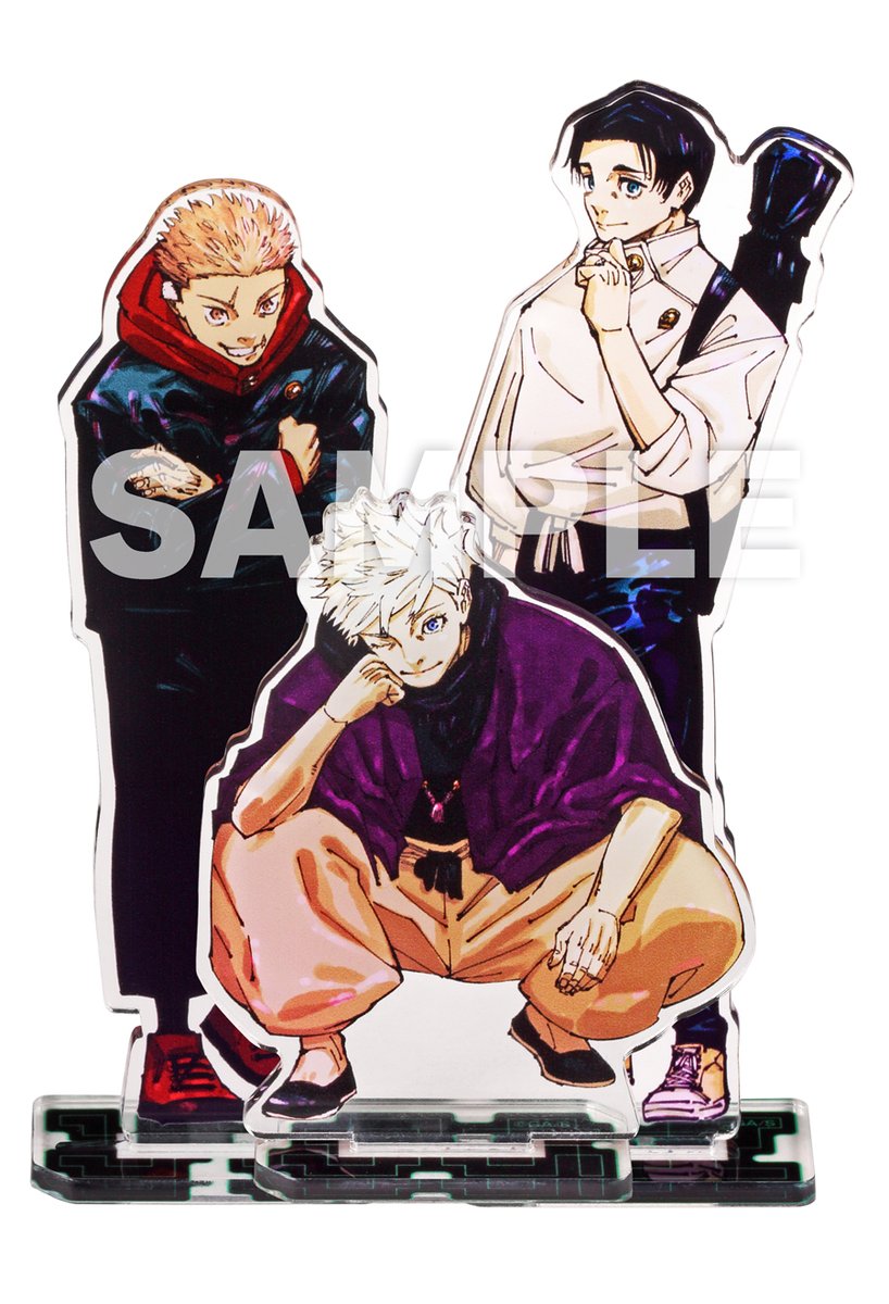 呪術廻戦 ジャンプGIGA アクリルスタンド 五条悟 呪術廻戦』芥見先生の描きおろし使用 五条悟と