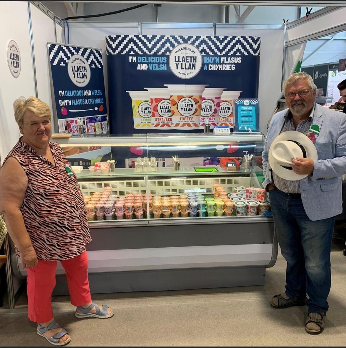 We can’t wait for the Royal Welsh Show  next week.It’s a highlight in the Llaeth y Llan calendar every year and we have been showcasing our products in the Food Hall since 1991. Come over to Stand 51 in the Food Hall to say hello and try some delicious yogurt!