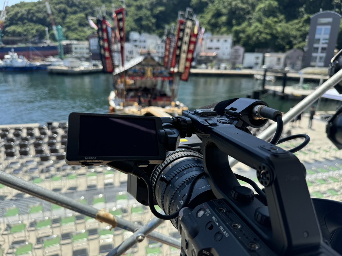 atsuki_yamamoto's tweet image. 今日も暑いですねー
#sony #fs5