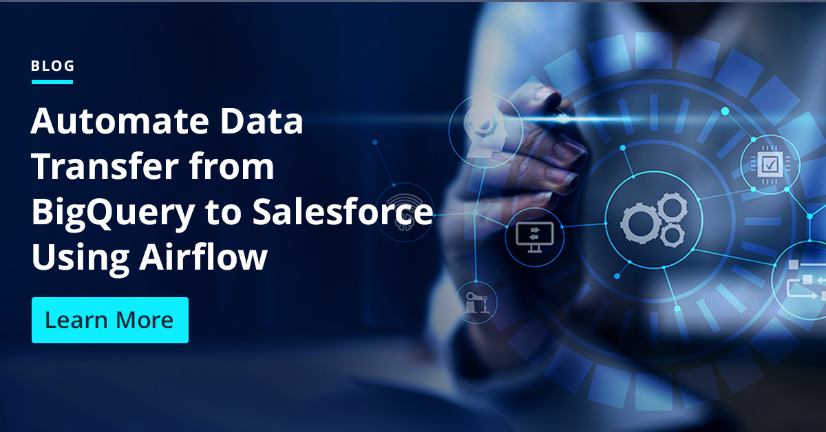 gspanntech's tweet photo. Read how you can use #Airflow to automatically sync data between #BigQuery and #Salesforce, without using any expensive third-party tool, enabling robust, data-backed business decisions.

https://t.co/fHndD6MvaO

#GoogleBigQuery #BigQueryData #SalesforceData #DataTransfer #DAG https://t.co/YW4v17Kvr5