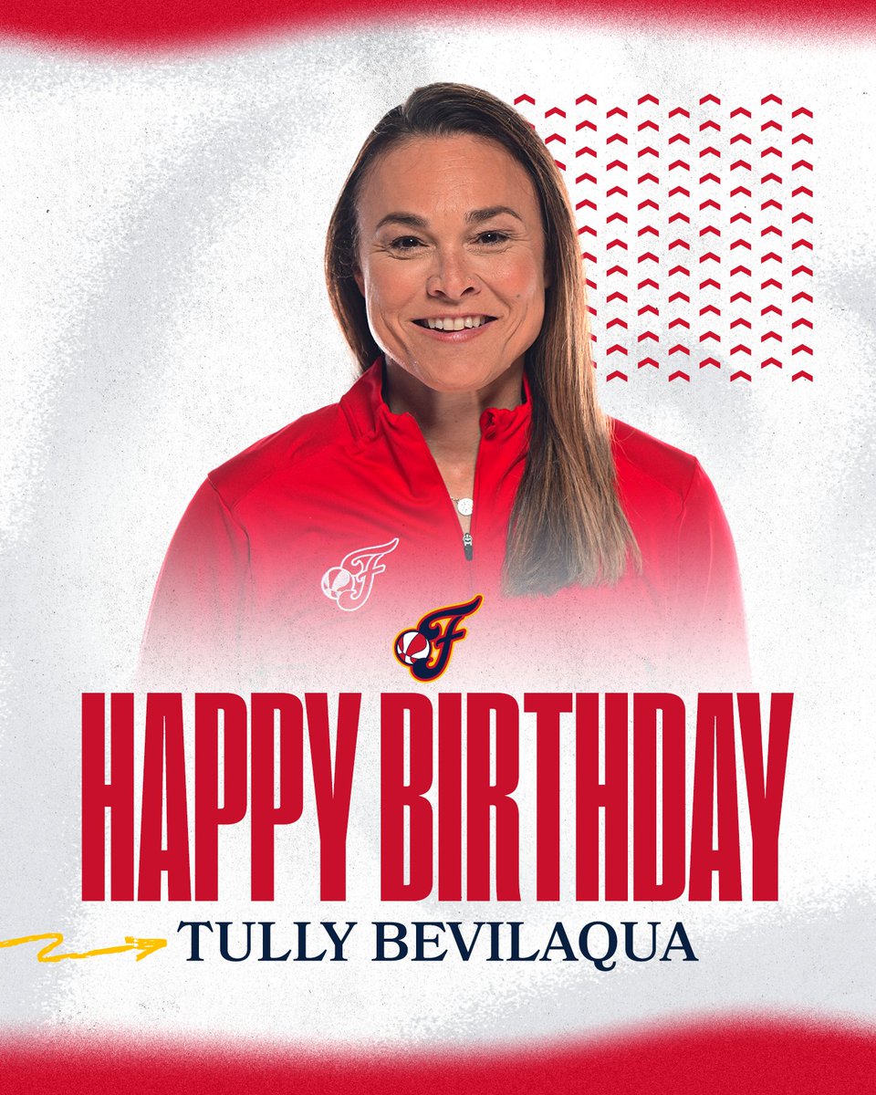 IndianaFever's tweet photo. wishing a happy birthday to coach Tully Bevilaqua! 🥳 https://t.co/5G26cLA8DZ