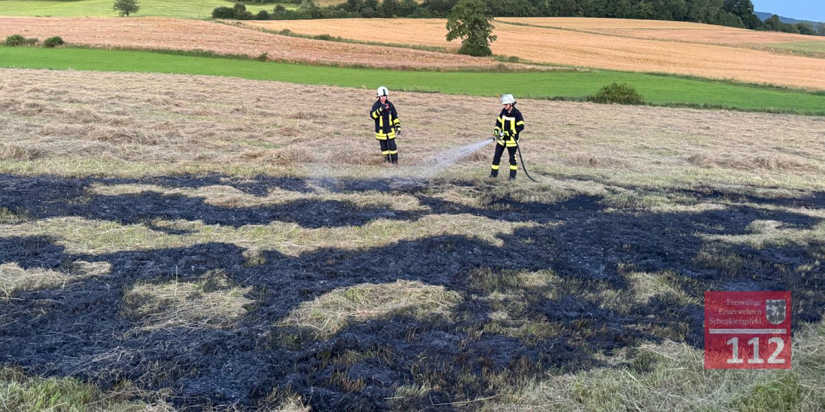 ffschfeld's tweet photo. 📟 18.07.2024 21:25 Uhr - Flächenbrand, Oberlengsfeld Richtung Hilmes, im Einsatz waren die Feuerwehr Landeck, Schenklengsfeld, Malkomes/ Dinkelrode, Wehrshausen und Wüstfeld https://t.co/vFUAniv6Qy