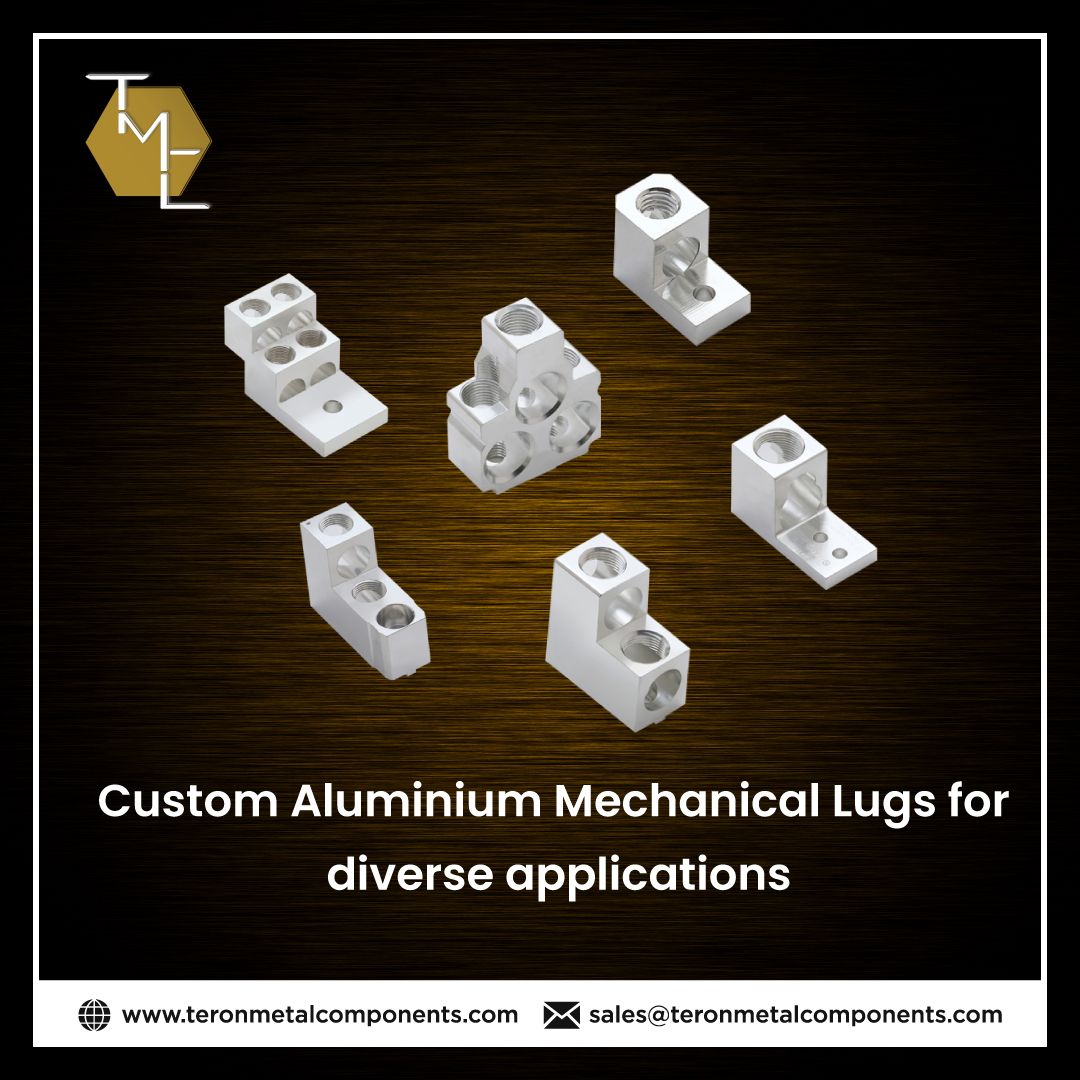 TeronMetal's tweet photo. Discover our top-quality Aluminium Mechanical Lugs, designed for excellence in diverse applications. Contact us today for any custom requirements. 

https://t.co/4T9hDhDpKG 

#MechanicalLugs #Aluminium #MechanicalComponents #CableLugs #IndustrialComponents https://t.co/gzPBgpRfpM