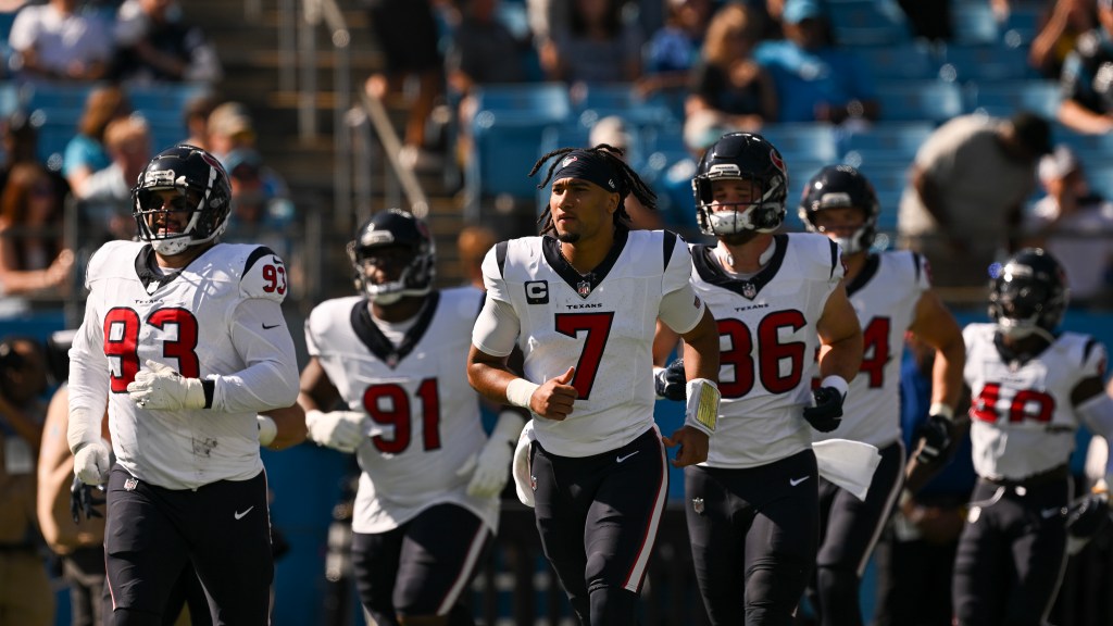 Texans QB C.J. Stroud excited to unleash 'five-headed monster' on offense in 2024 texanswire.usatoday.com/2024/07/18/tex… #texans #htown