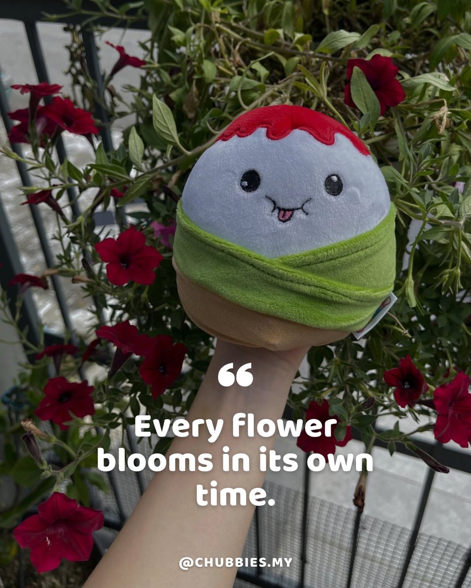 chubbiesmy's tweet photo. Stop and smell the flowers 🌹 #chubbies #plush https://t.co/YGXerphd2M